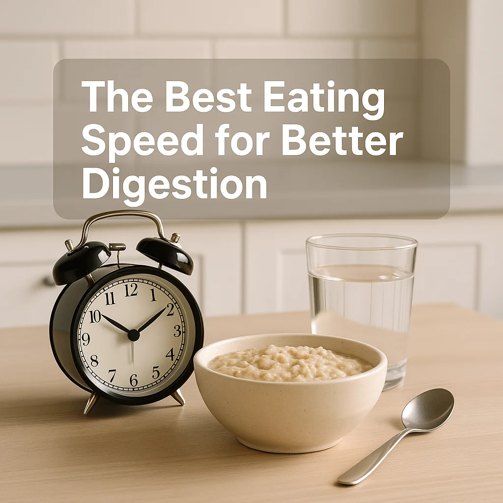 The Best Eating Speed for Better Digestion