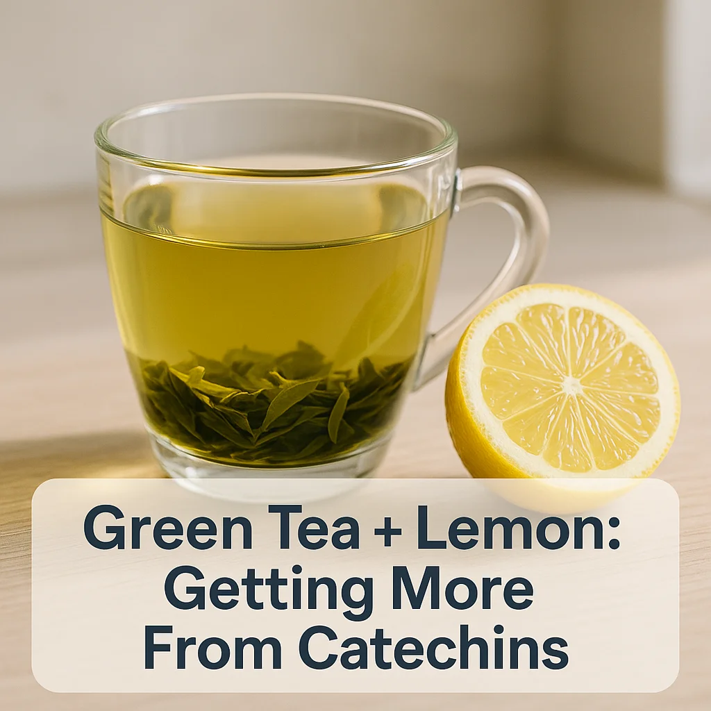 Green Tea + Lemon: Getting More From Catechins