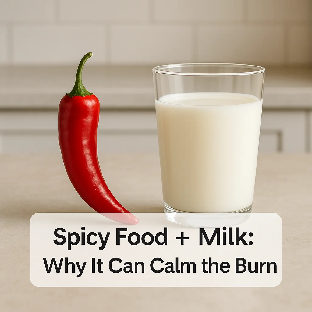 Spicy Food + Milk: Why It Can Calm the Burn