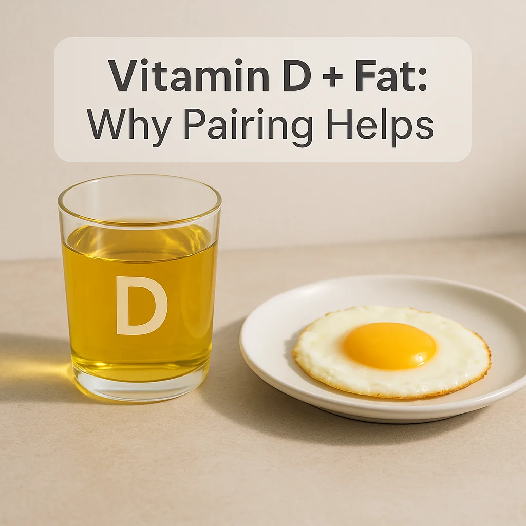 Vitamin D + Fat: Why Pairing Helps