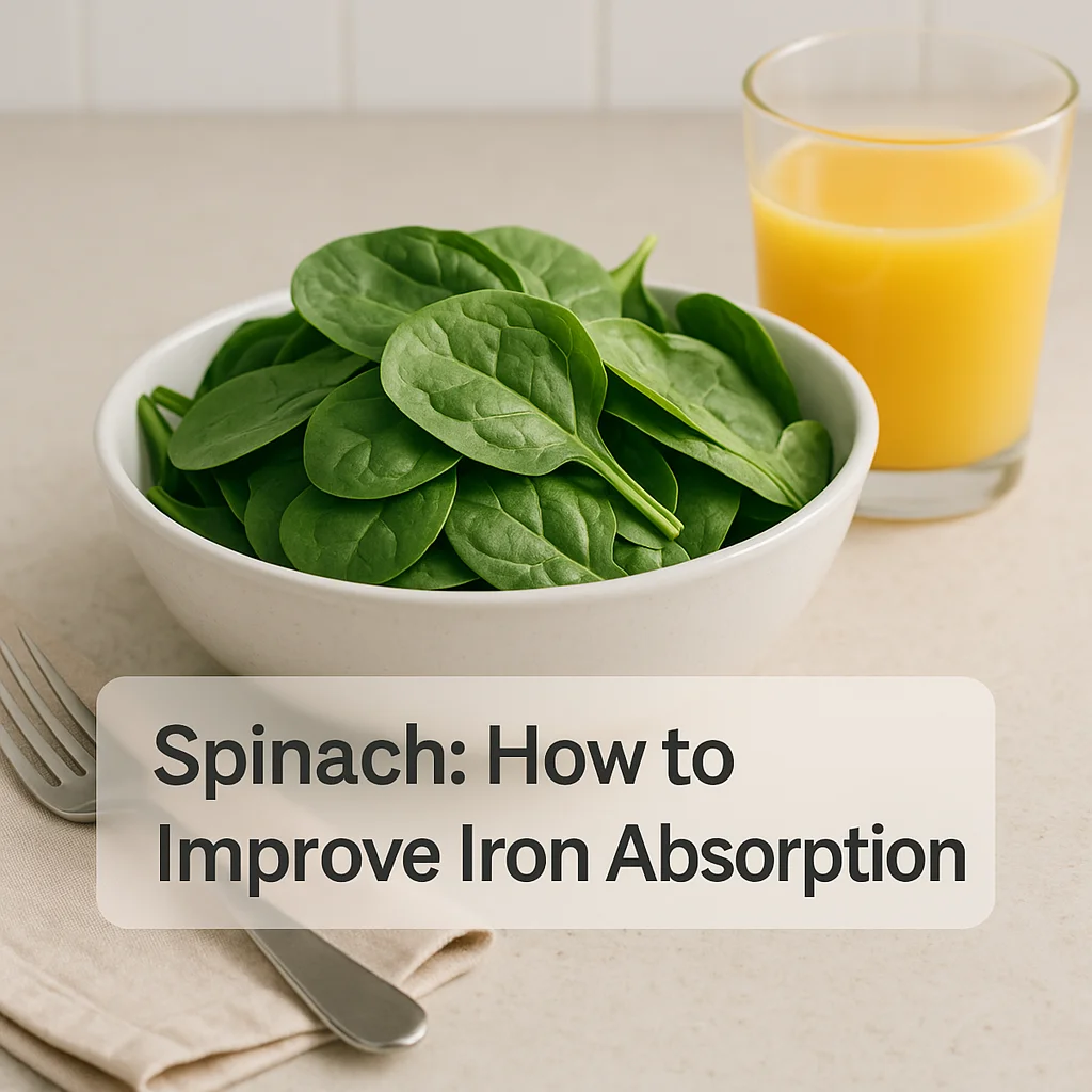 Spinach: How to Improve Iron Absorption