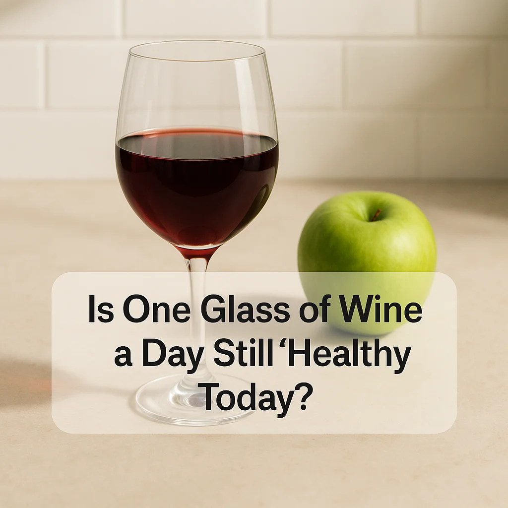 Is One Glass of Wine a Day Still “Healthy” Today?