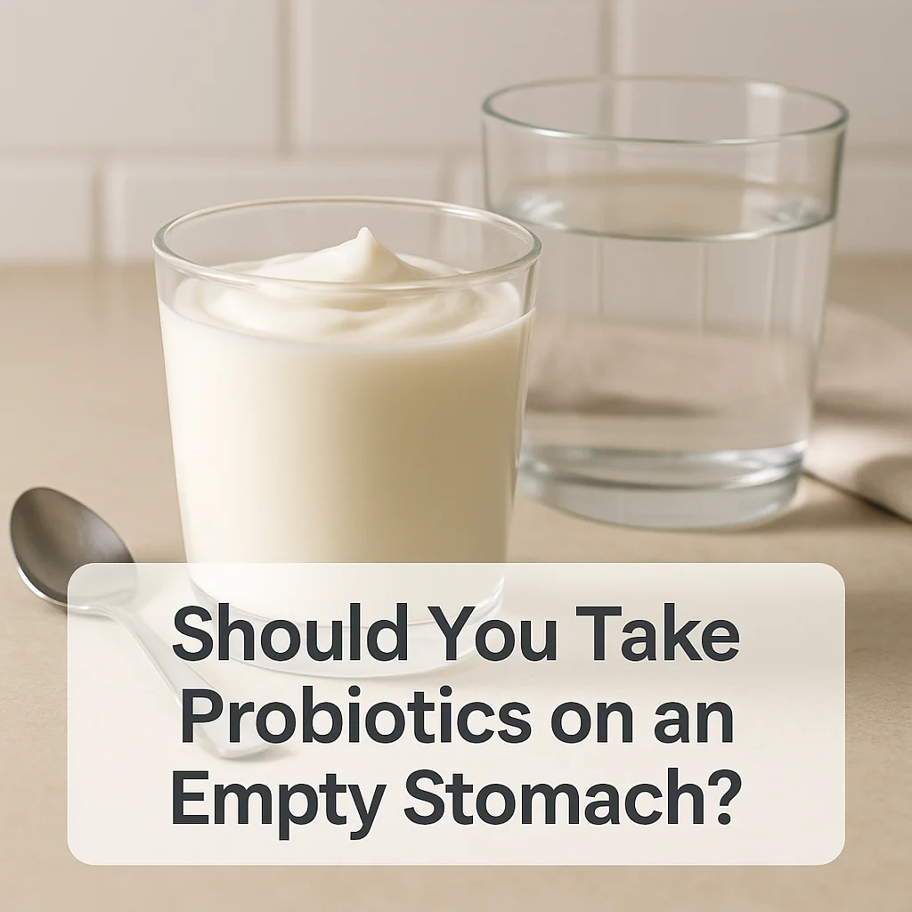 Should You Take Probiotics on an Empty Stomach?