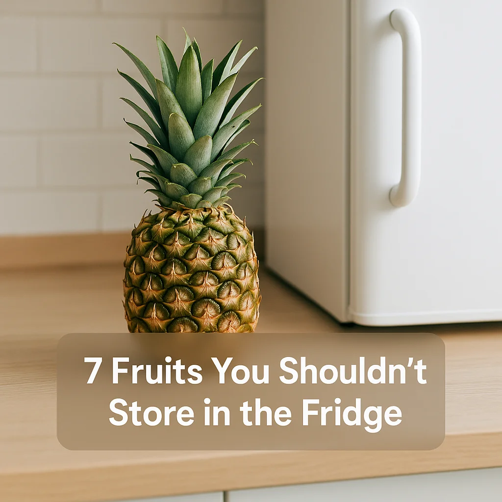 7 Fruits You Shouldn’t Store in the Fridge