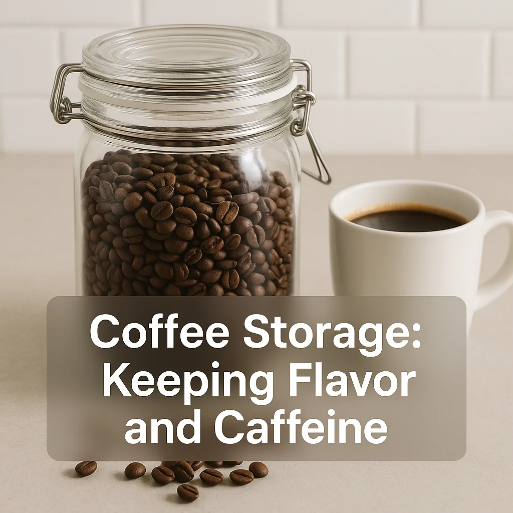Coffee Storage: Keeping Flavor and Caffeine