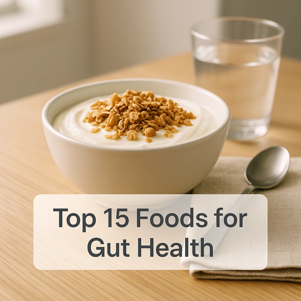 Top 15 Foods for Gut Health