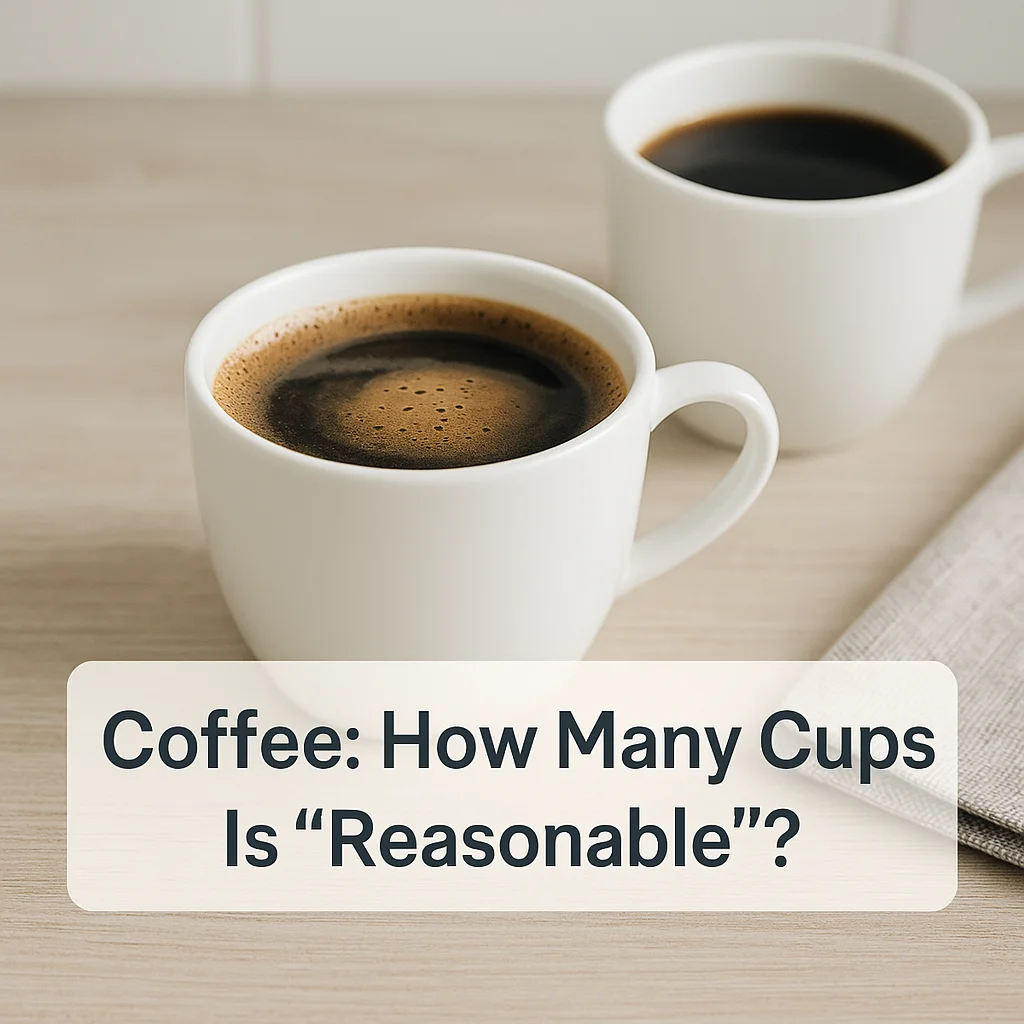 Coffee: How Many Cups Is “Reasonable”?