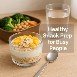 Healthy Snack Prep For Busy People