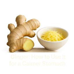 Ginger How To Use It For A Calmer Stomach