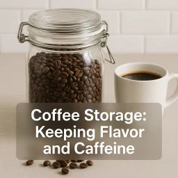 Coffee Storage Keeping Flavor And Caffeine