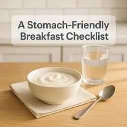 Stomach Friendly Breakfast Checklist