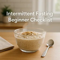 Intermittent Fasting Beginner Checklist